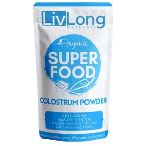 Bovine Colostrum powder LivLong Naturals